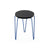 Florence Knoll Hairpin™ Stacking Table table Knoll Laminate - Black Painted Steel - Blue 