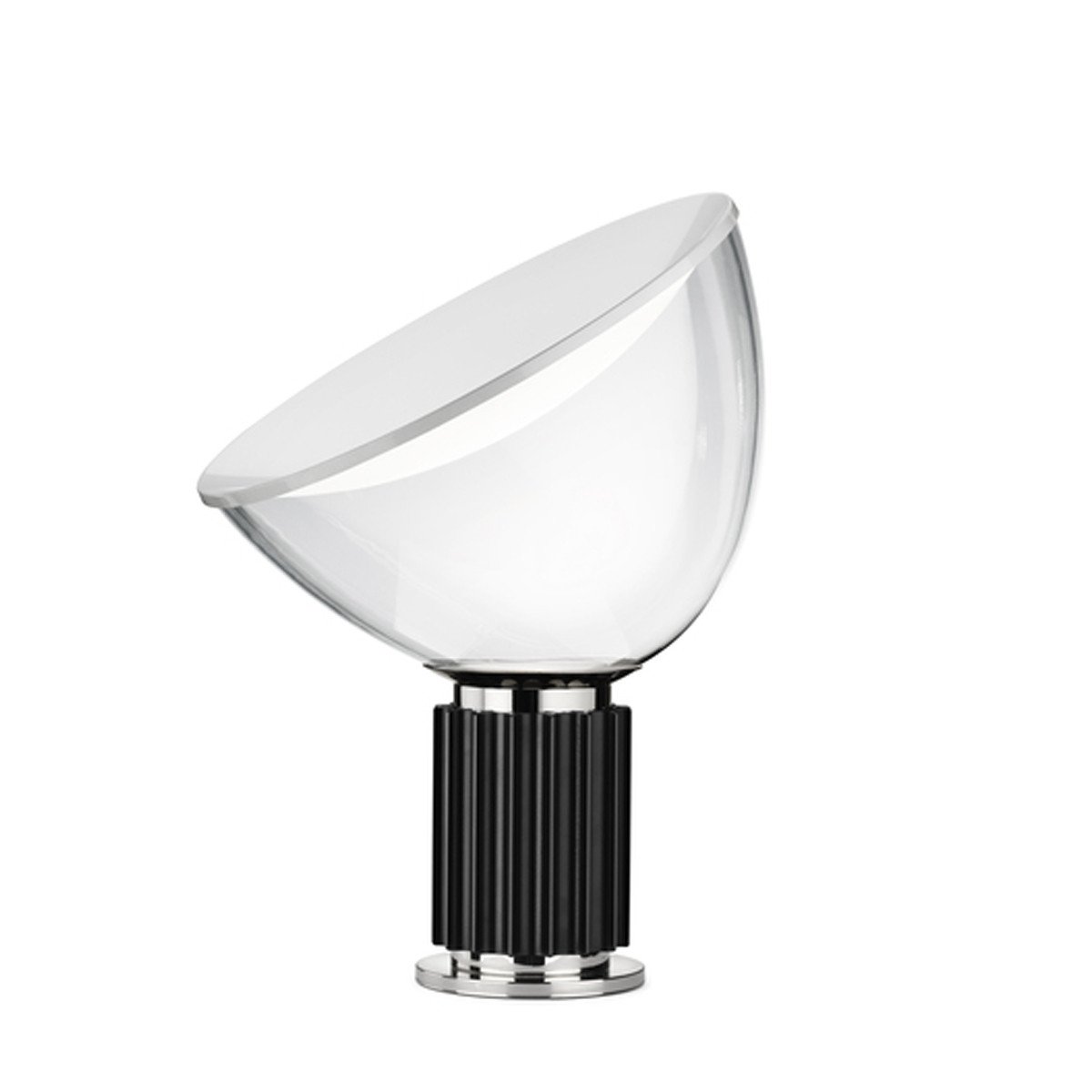 Taccia Small Led Table Lamp Table Lamps Flos Black 