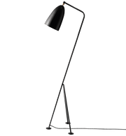 Grossman Grasshopper Floor Lamp Floor Lamps Gubi Jet Black 