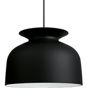 Ronde Pendant ceiling lights Gubi Large +$230.00 Charcoal Black 