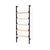 Branch-1 Shelving Unit Shelves Gus Modern Black Ash Uprights / Black Brackets / Blonde Ash Shelves 