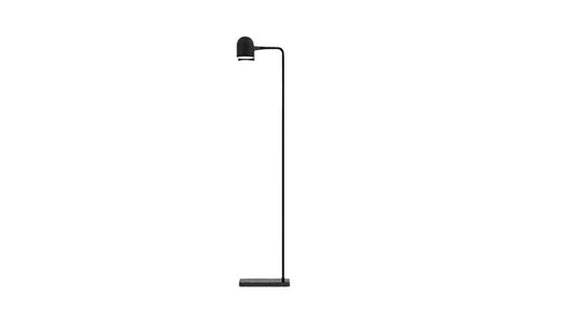 Tandem Floor Lamp Floor Lamps Gus Modern Black 