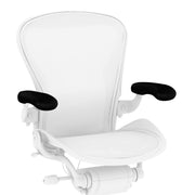 Aeron Classic Vinyl Armpads Accessories herman miller Black Vinyl Armpads, Set of 2 