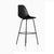 Eames Molded Plastic Bar Stool bar seating herman miller Black Base Frame Finish Black Standard Glide