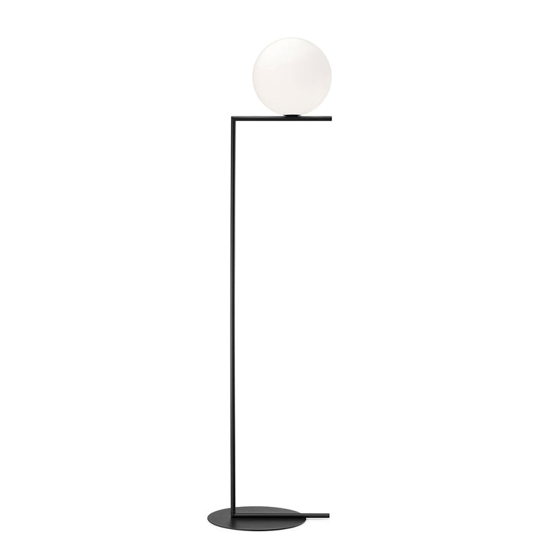 IC F Floor Lamp Floor Lamps Flos F2-Large Black 