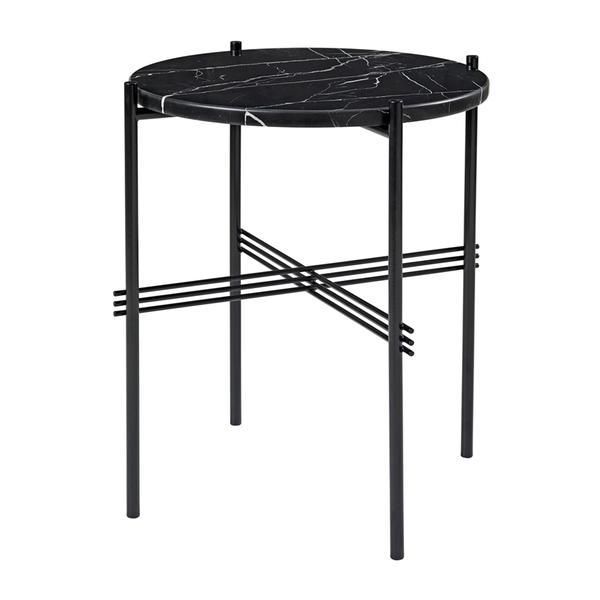 TS Side Table side table Gubi Nero Marquina Black 