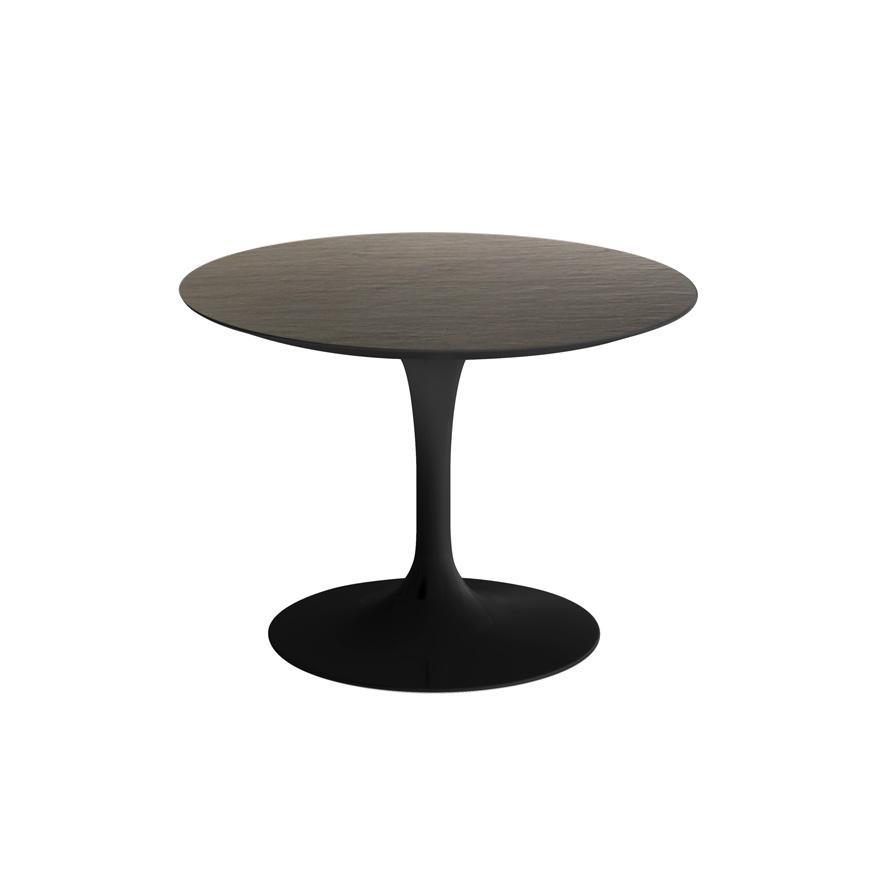 Saarinen Side Table - 20" Outdoor Outdoors Knoll Black Slate 