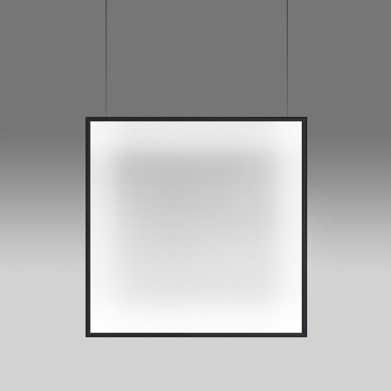 Discovery Space Suspension Lamp suspension lamps Artemide Square Black 