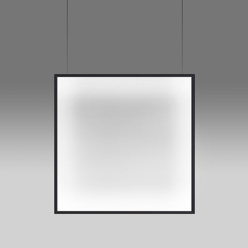 Discovery Space Suspension Lamp suspension lamps Artemide Square Black 