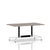 Eames Rectangular Table Dining Tables herman miller Black Umber Warm Grey Neutral Laminate 