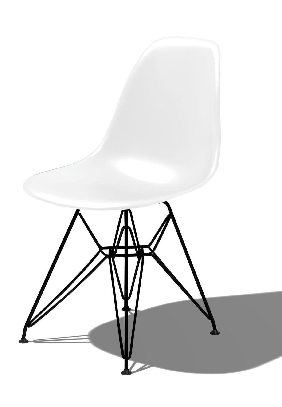 Eames Molded Plastic Side Chair-Wire Base / DSR — CA Modern Home