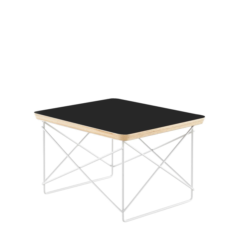 Eames Wire Base Low Table side/end table herman miller Black Studio White 