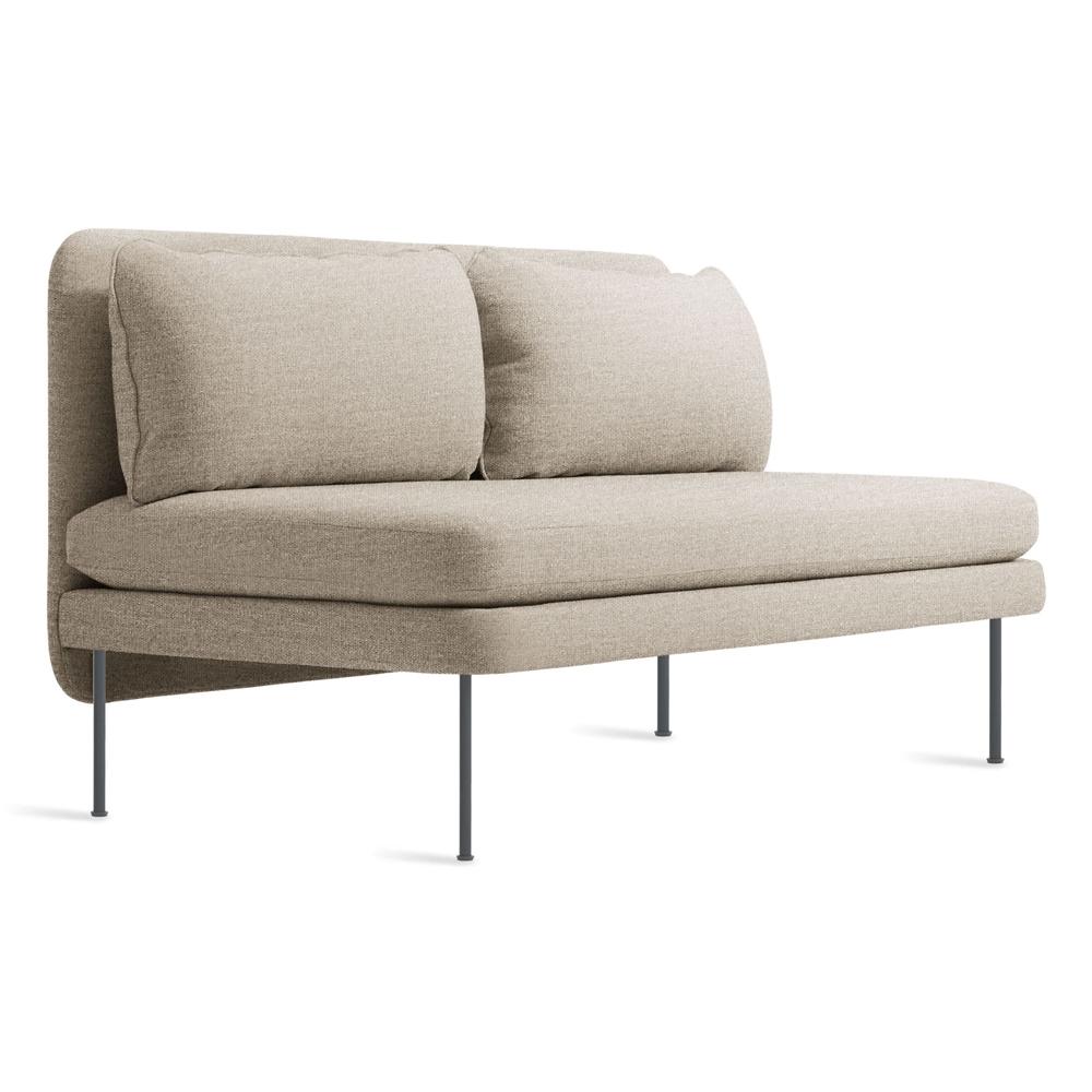 Bloke 60" Armless Sofa Sofa BluDot Tait Stone 