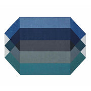 Diamond Rug Rug Gan Blue-Green 6’7" x 8’6" 