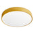 Bobber Flush Mount Light ceiling lights BluDot Large Mustard 