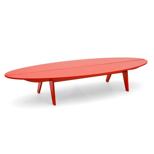Bolinas Surfboard Cocktail Table Coffee Tables Loll Designs Apple Red 
