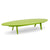 Bolinas Surfboard Cocktail Table Coffee Tables Loll Designs Leaf Green 