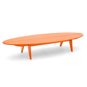 Bolinas Surfboard Cocktail Table Coffee Tables Loll Designs Sunset Orange 