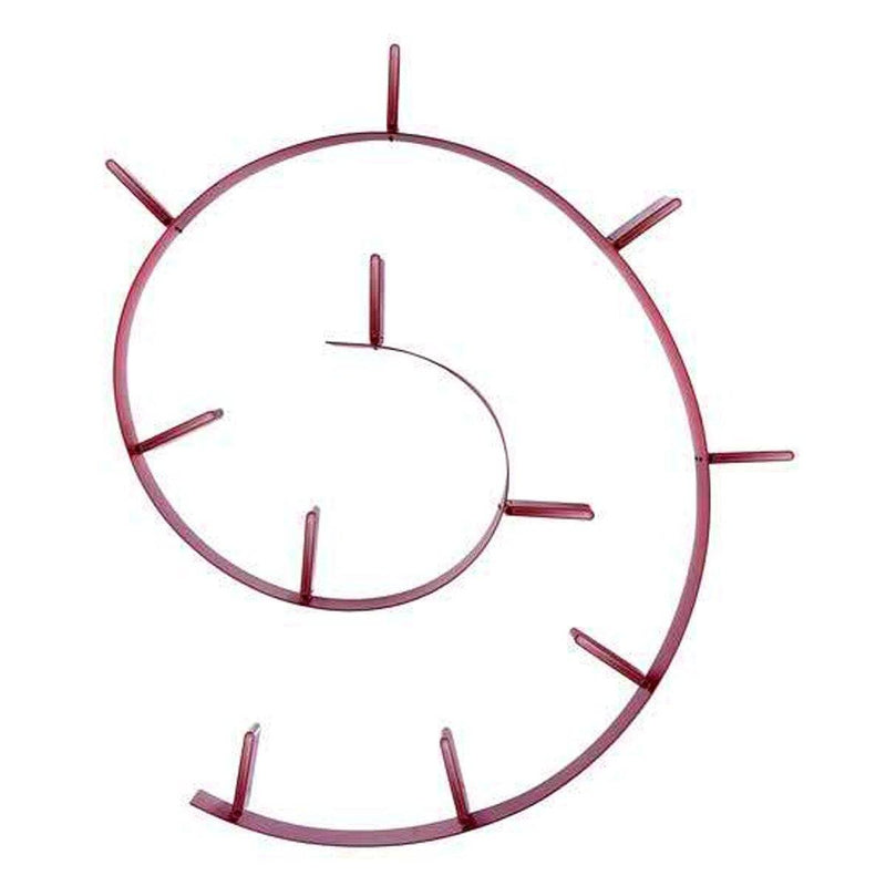 Bookworm storage Kartell Medium Opaline Wine Red 