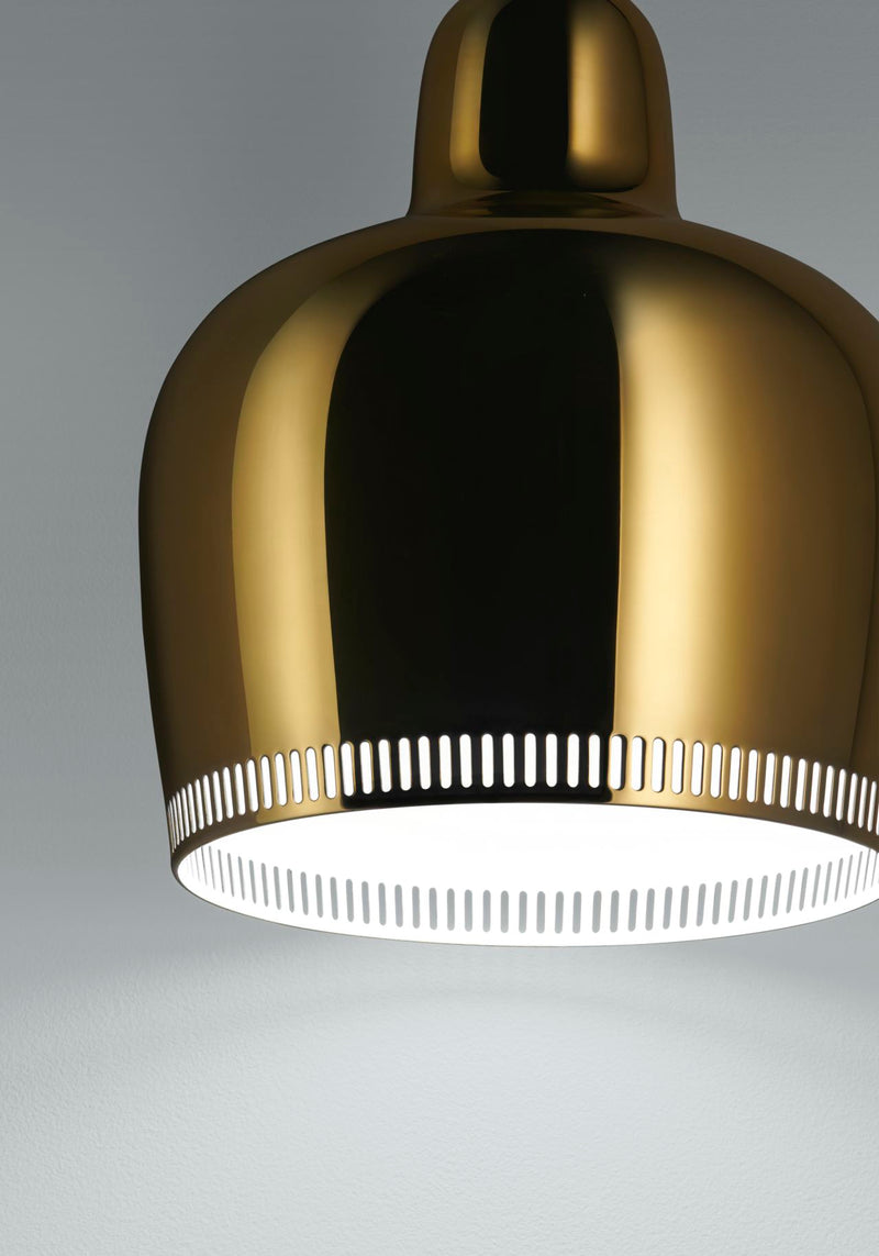 Golden Bell Savoy - A330S - Brass hanging lamps Artek 