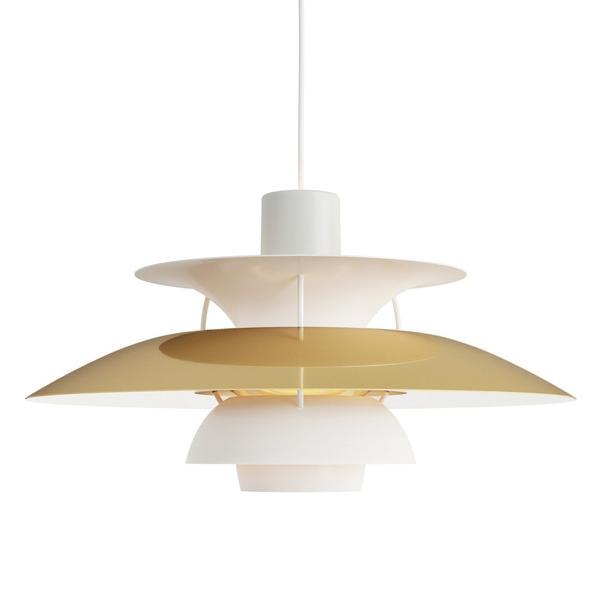 PH 5 Pendant Light hanging lamps Louis Poulsen Brass 