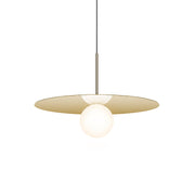 Bola Disc Pendant ceiling lights Pablo Brass 22" 