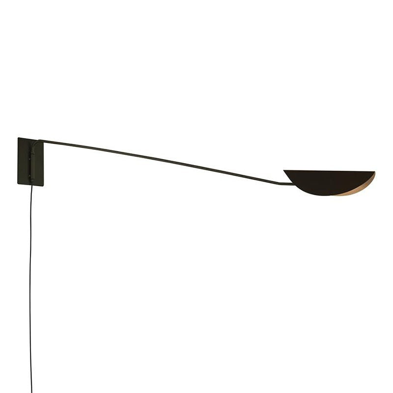 Plume Wall Light 159 wall / ceiling lamps Oluce Anodized Bronze 