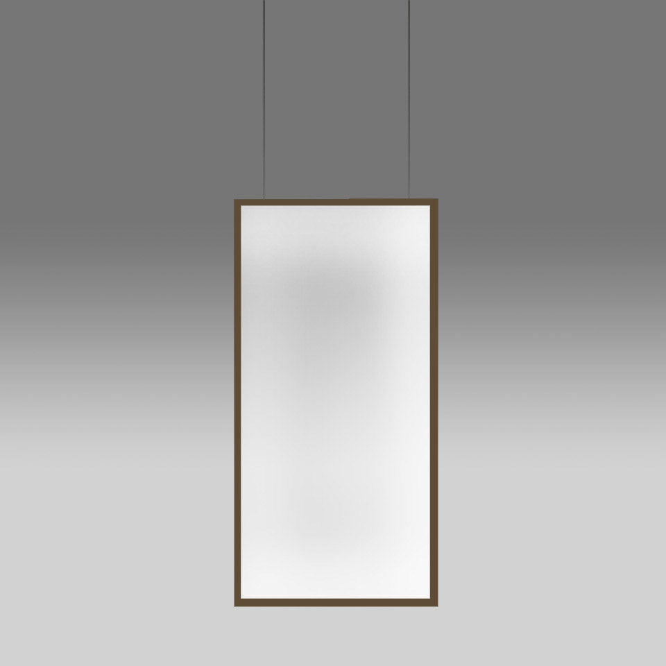 Discovery Space Suspension Lamp suspension lamps Artemide Rectangular Bronze 