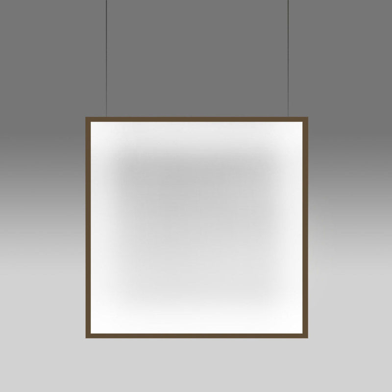 Discovery Space Suspension Lamp suspension lamps Artemide Square Bronze 