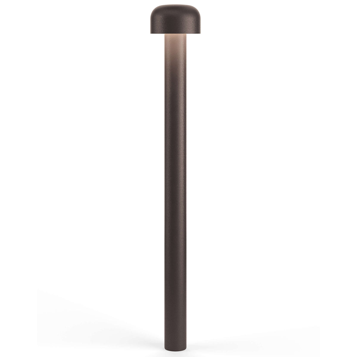 Bellhop Bollard Outdoor Lighting Outdoors Flos Deep Brown 33.4&quot; H 2700K