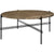 TS Round Coffee Table - Marble Top Tables Gubi Black Brown Emperador Marble Medium: Dia 31.5"