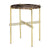 TS Side Table side table Gubi Marrone Emperador Brass 