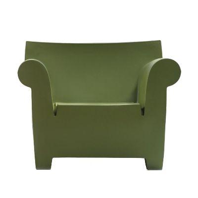 Bubble Club Armchair Outdoors Kartell Green 