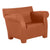 Bubble Club Armchair Outdoors Kartell Terracotta 