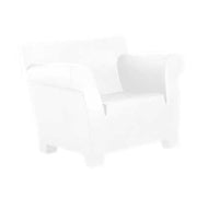 Bubble Club Armchair Outdoors Kartell Zinc White 