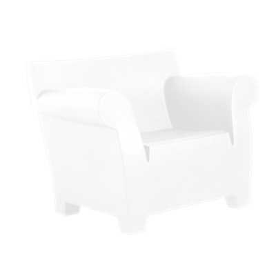 Bubble Club Armchair Outdoors Kartell Zinc White 