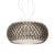 Caboche Plus Suspension Lamp suspension lamps Foscarini Large LED version - grey: 29.5" dia. 