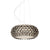 Caboche Plus Suspension Lamp suspension lamps Foscarini Medium halogen version - grey: 20.5" dia 