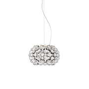 Caboche Plus Suspension Lamp suspension lamps Foscarini Small LED version - transparent: 12.2" dia. 