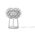 Caboche Plus Table Lamp Table Lamp Foscarini Transparent 