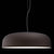 Canopy Pendant Light Pendant Lights Oluce Large Matte Bronze with White 