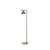 Captain Flint Outdoor / Indoor Floor Lamp Outdoor Lighting Flos Deep Brown / Travertino Imperiale 2700K 