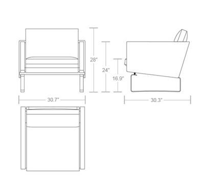 CH101 Lounge Chair lounge chair Carl Hansen 