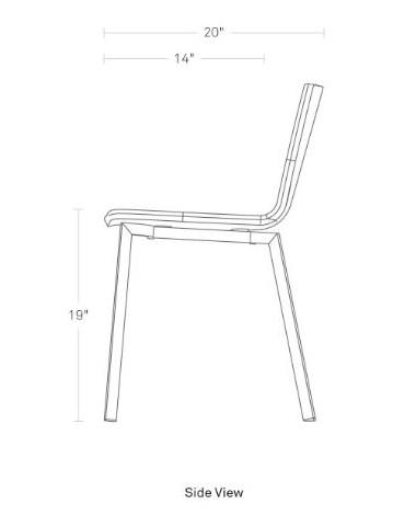 Between Us Dining Chair Chairs BluDot 