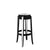 Charles Ghost Stool bar seating Kartell 29.5 Bar Stool - Solid Glossy Black 