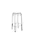 Charles Ghost Stool bar seating Kartell 25.6" Counter Stool - Transparent Crystal 