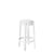 Charles Ghost Stool bar seating Kartell 25.6" Counter Stool - Solid Glossy White 