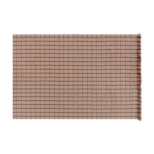Garden Layers Outdoor Rug Terracotta Rug Gan Checks terracotta 2’11" x 6’7" 