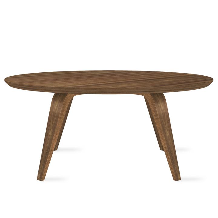 Cherner Coffee Table Coffee Tables Cherner Chair 32&quot; Dia Classic Walnut 