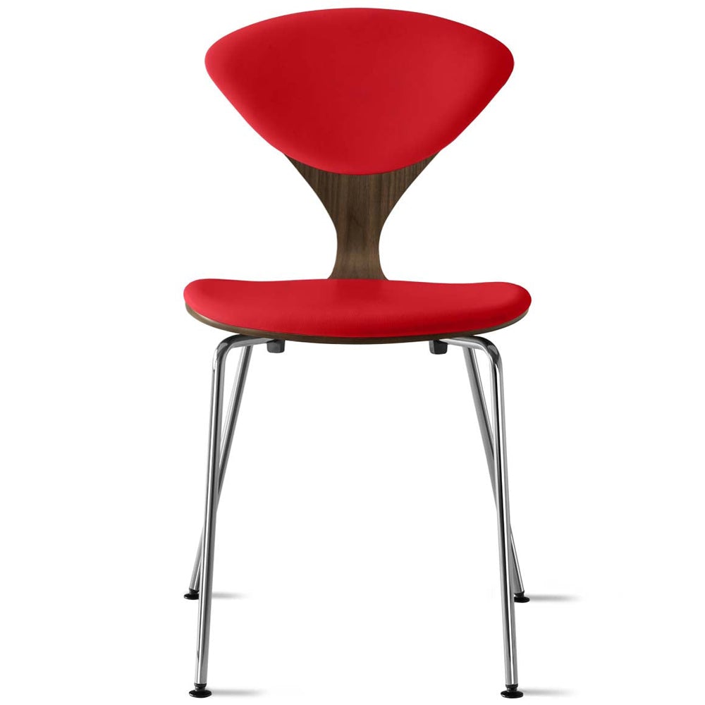 Cherner Metal Leg Side Chair - Upholstered Seat & Back Side/Dining Cherner Chair 